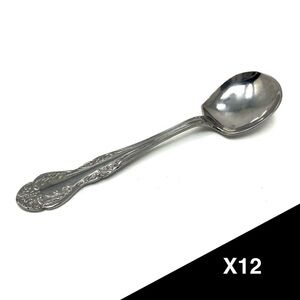 Vintage CAPCO Stainless Steel Set of 12 Dessert Spoons made in Japan CAPCO Vtg